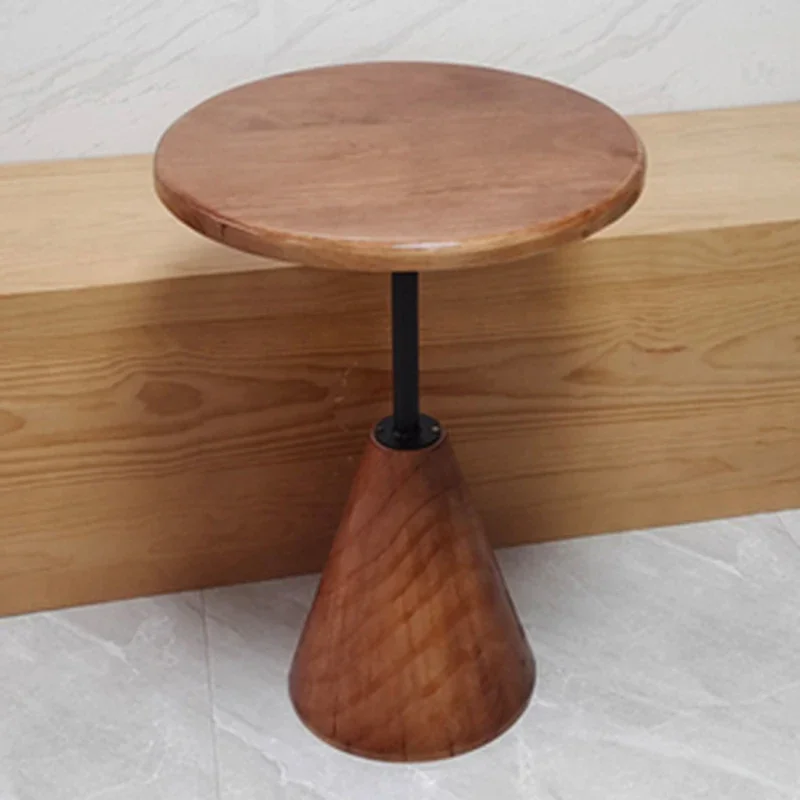 Petite mini table basse de salle à manger, table de restaurant, côté en bois, auxiliaire de table commerciale, meubles de salon