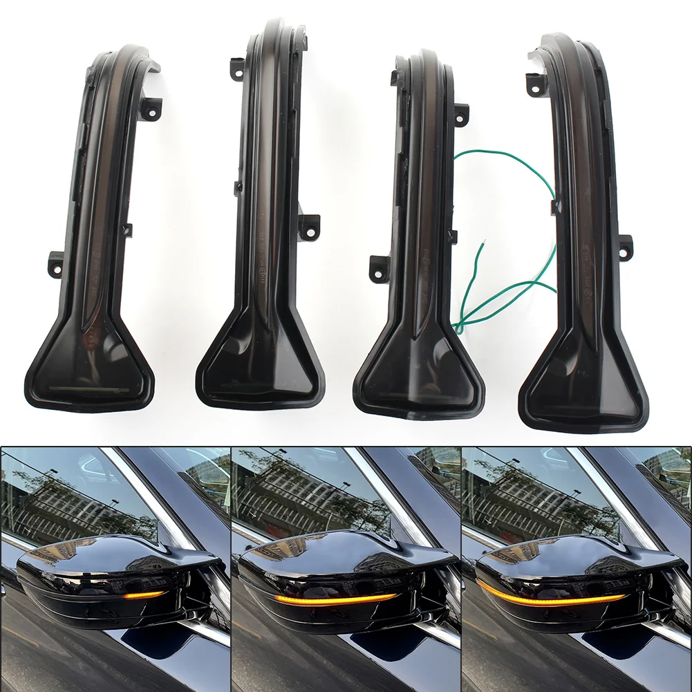 Car LED Dynamic Turn Signal Lamp Side Rearview Mirror Light For   3 4 5 6 7 8 Series M5 F90 G20 G22 G30 G31 G38 G32 G11 G14