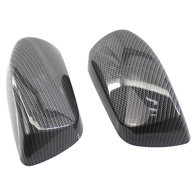 Car Rearview Mirror Cover Decorative Carbon Grain Mirror Housing Suitable for BMW E60 525Li 530Li 04-07