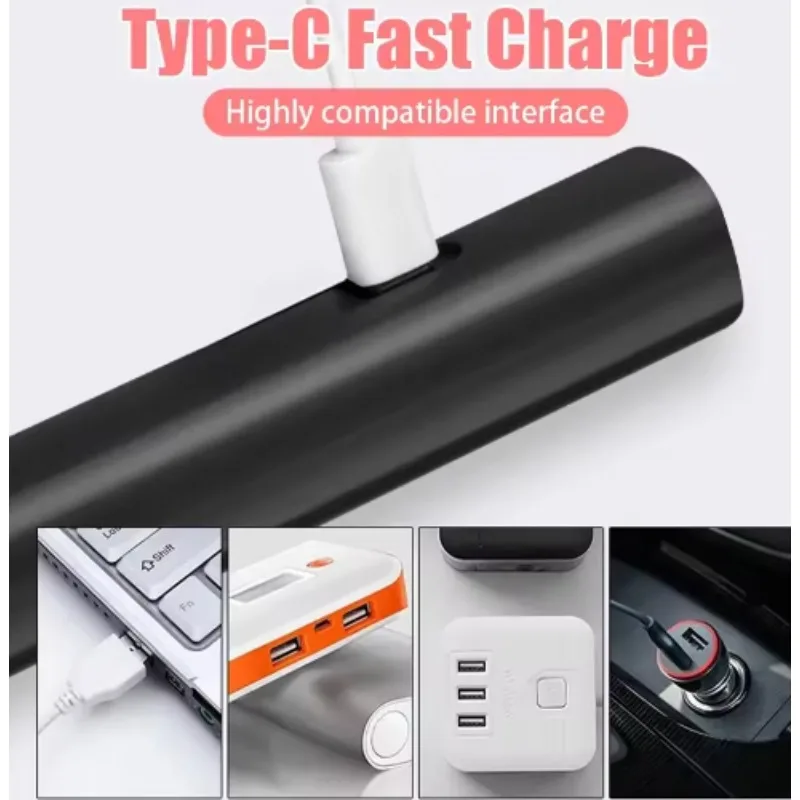 Mini lampada per unghie a LED portatile Mini lampada a LED UV ricaricabile per unghie Gel asciutto, resina senza fili che polimerizza la luce UV Mini essiccatore per unghie