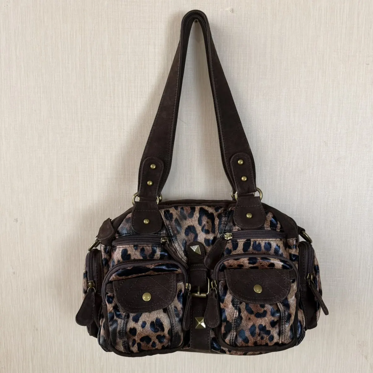 

Vintage Y2K Spicy Girl Women Handbags Multi-ket Crossbody Bag Commuter Underarm Bag American Retro Sle Purses