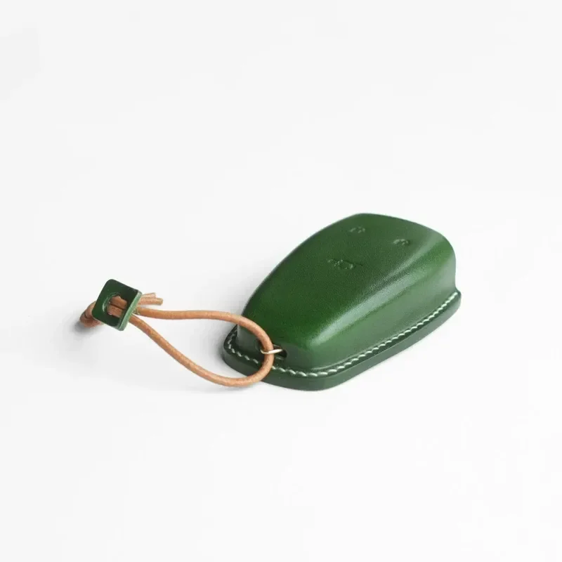 for Changan Yidong CS75 CS95 Key Bag Genuine Leather Handmade Personalized Simple Texture Key Cover Customized