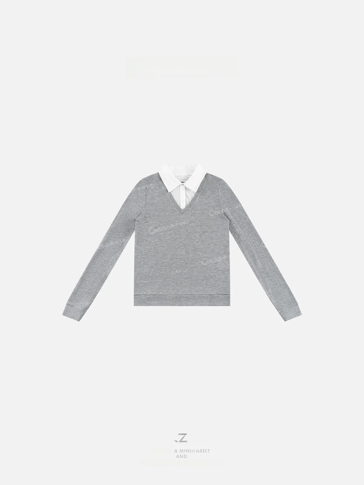 

Удобная женская базовая футболка с длинным рукавом для весеннего сезона, бренд ZONE, для повседневной носки, приталенный крой, из полиэфирного волокна