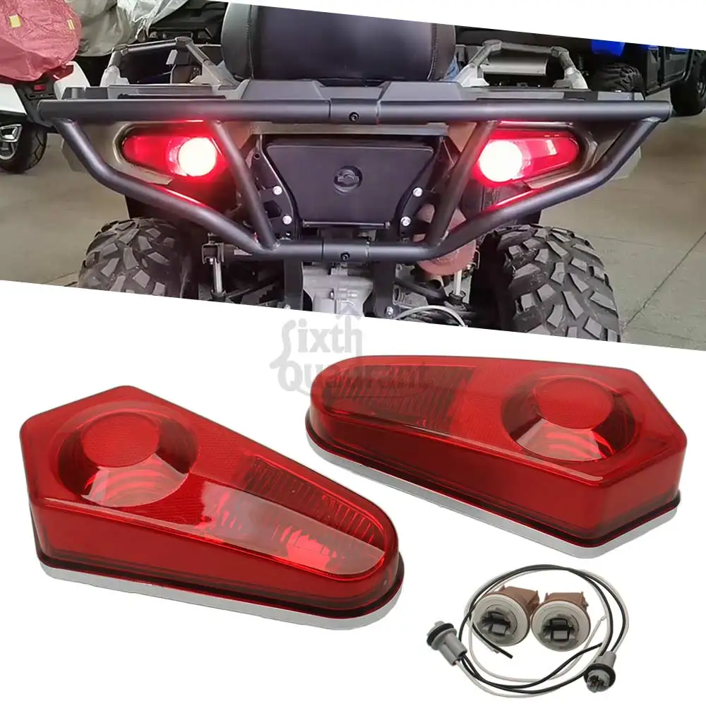 Rear Tail Light Lampshade Housing With Wire for Polaris RZR Trail 570 800 XP 900 Sportsman 450 850 2009-2025 Not include Light