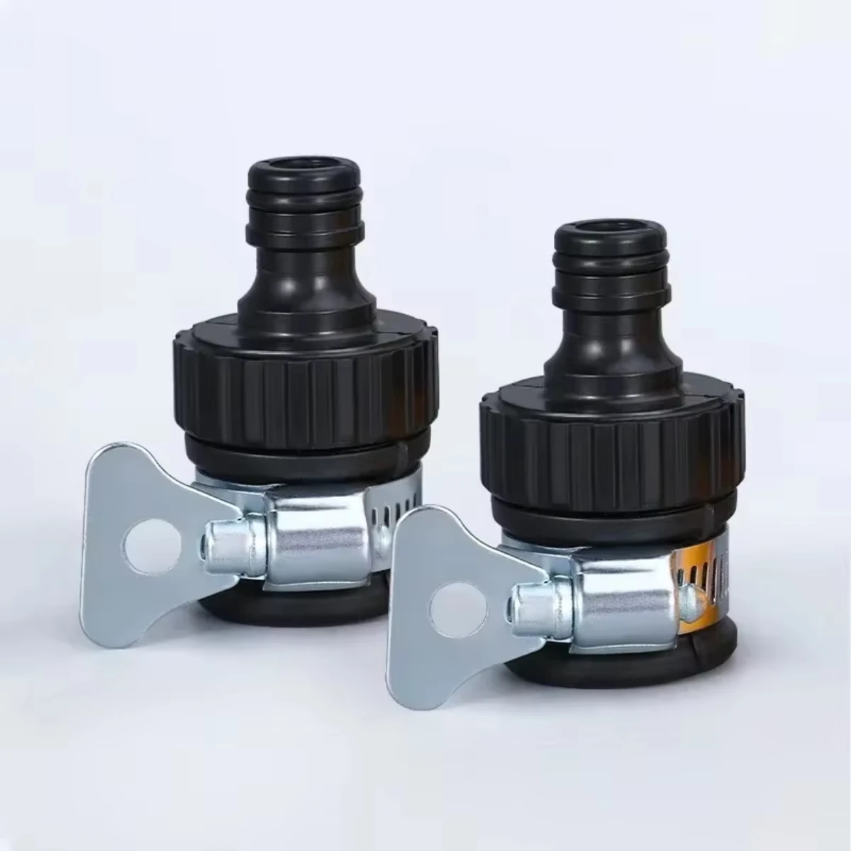 

2pcs Fitting Quick Connect Fitting Tap for Car Washing Garden Irrigation Durable Universal Water Faucet Adapter Plastic Hose