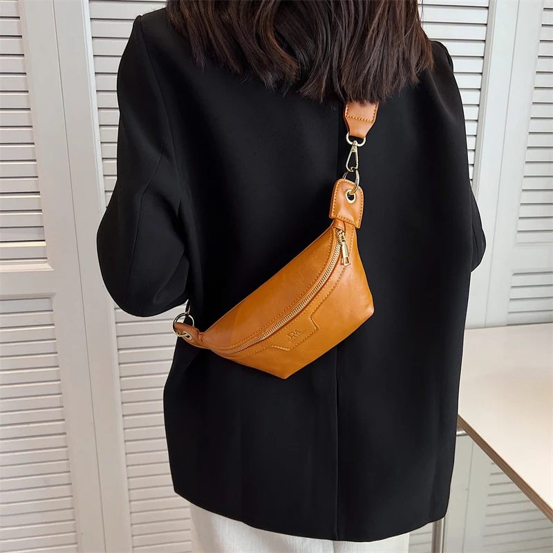 Casual Bags For Women Chest Bag Zipper Banana Design Waist Bag 2022 New Fashion Fanny Pack Leisure Travel Crossbody Packs