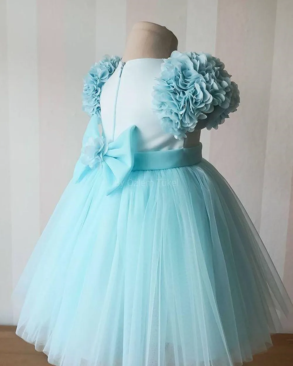 

Flower Girl Dresses Vestidos Daminha A Line Kids Evening Pageant Gowns Beads First Communion Dresses For Girls