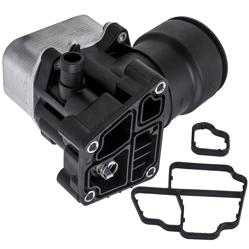 Ölfiltergehäuse mit Filter & Kühler für VW Audi Seat Skoda 2.0L 03L115389G – Detail 2