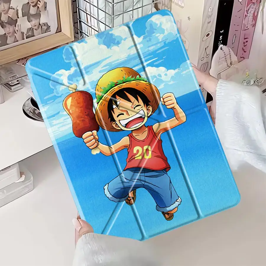 

Tablet Case For iPad Mini 6 7 Pro 2025 Pro 11th 10th 9th 8th 7th 12.9inch Air 4 5 M3 M2 1 2 M4 11inch Holder Cover O-One Piece