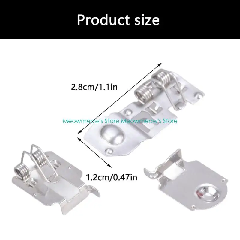 Terminaux batterie carte mère W91A Contacts à ressort Installation facile