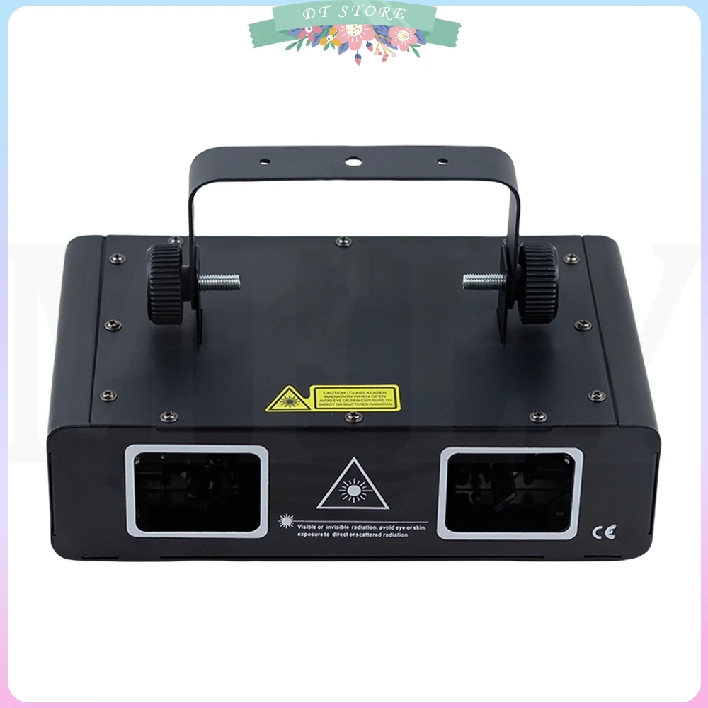 Lamp 2 Head Dual Hole Lighting Stage Effect DMX512 Lighting For DJ Disco Party KTV Nightclub And Dance Floor