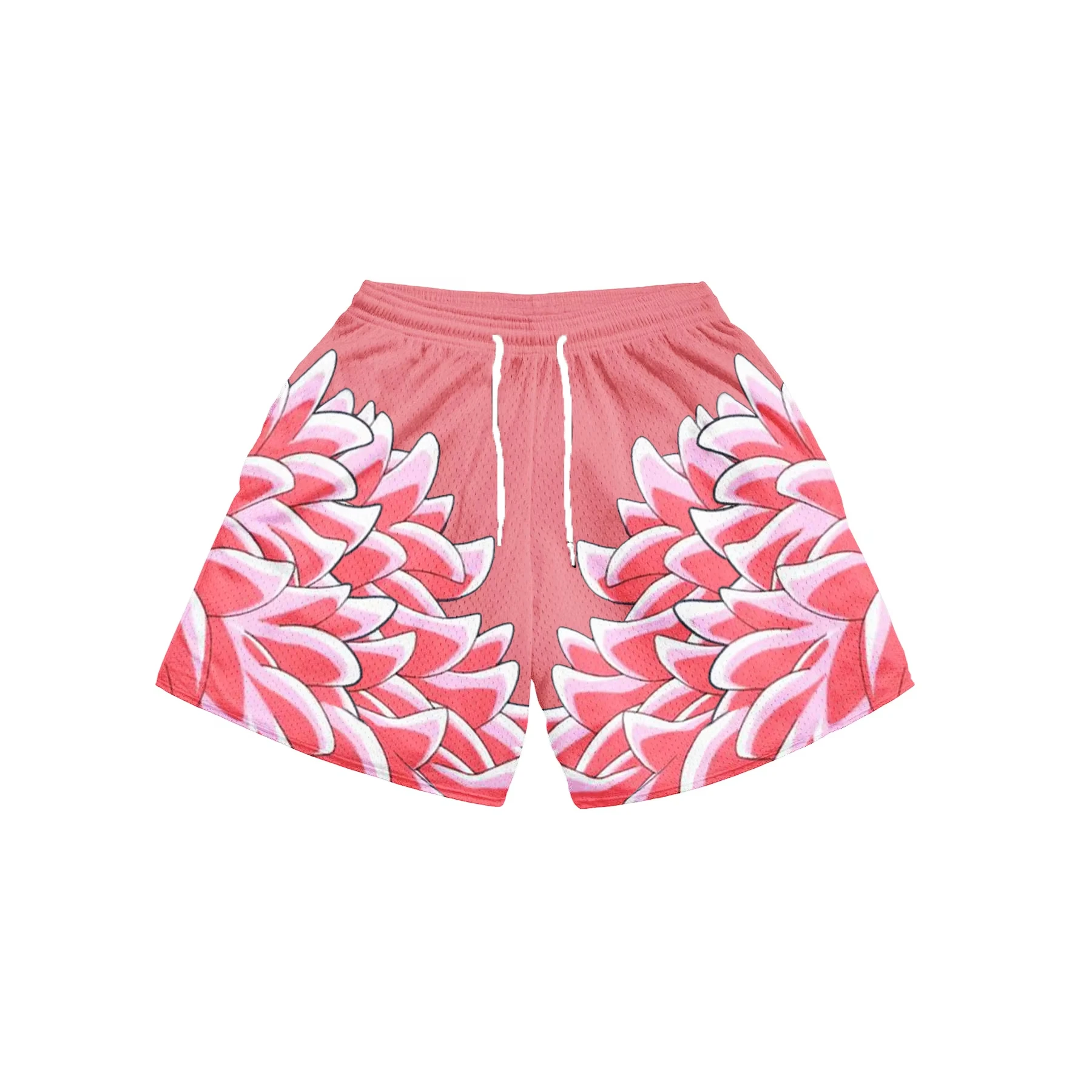 2026 Hot-selling Men's Anime Cosplay Beach Shorts - Casual 5-Inch Above Knee Swimwear, Drawstring Waist Quick Dry Manga  Shorts