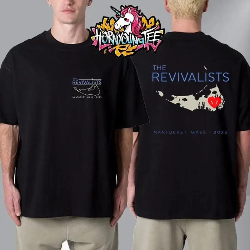 The Revivalists Faherty The Revivalists 2025 Nantucket Mass Camiseta unisex