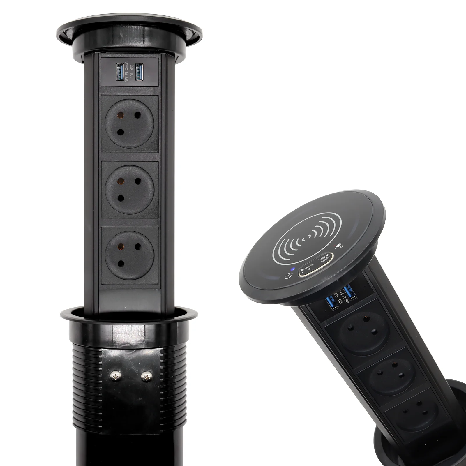 

desktop socket / electric lifting socket /WiFi wireless intelligent control wireless charging kitchen socket
