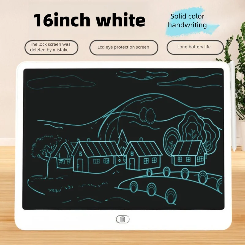 16 inch horizontal LCD handwriting board toy erasable drawing board children's graffiti board drawing board