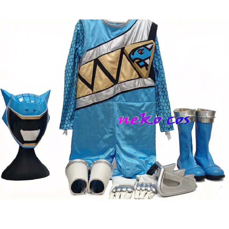 nekocos Zyuden Sentai Kyoryuger fullset  clothes mask gloves should cover armcover shoes Cosplay Costume Custom Size