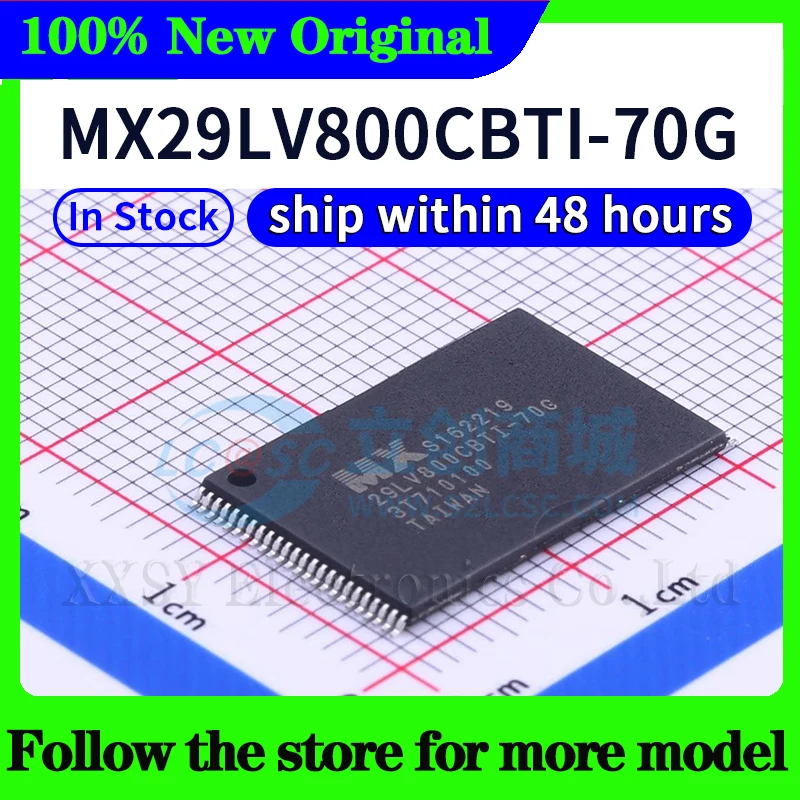 MX29LV040CTI-70G MX29LV040CQI-70G MX29LV800CTTI-70G MX29LV800CBTI-70G MX29LV400CBTI-70G En stock Envío 48 horas