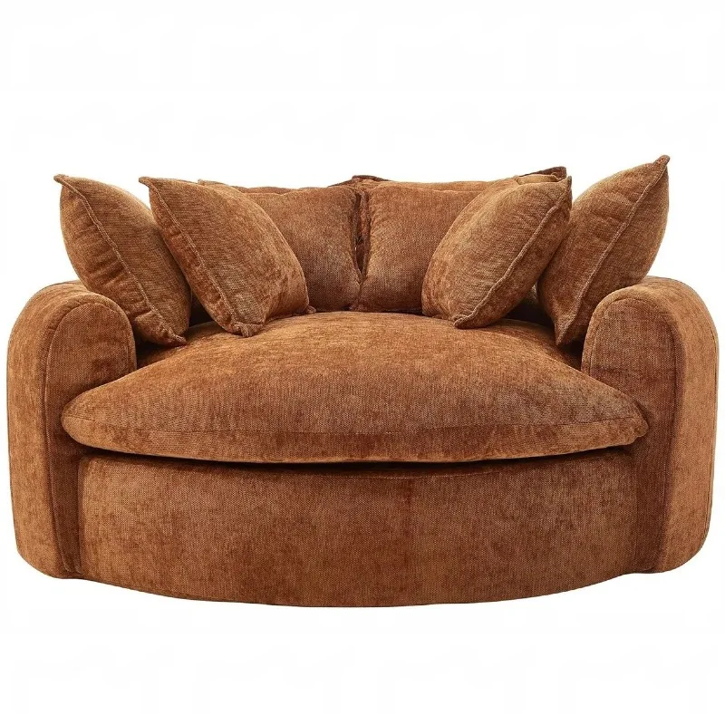 #Nordic-style Modern Minimalist Two Seat Tatami Compressed Bean Bag Sofa Chaise Lounge Foldable Compact High-density Sponge