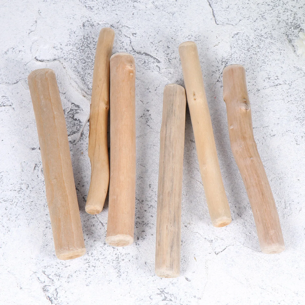 

16 Pcs DIY Fish Tank Decorative Wood Sticks Outdoor Logs Natural Blocks Christmas Small Photo Props Wooden Pieces