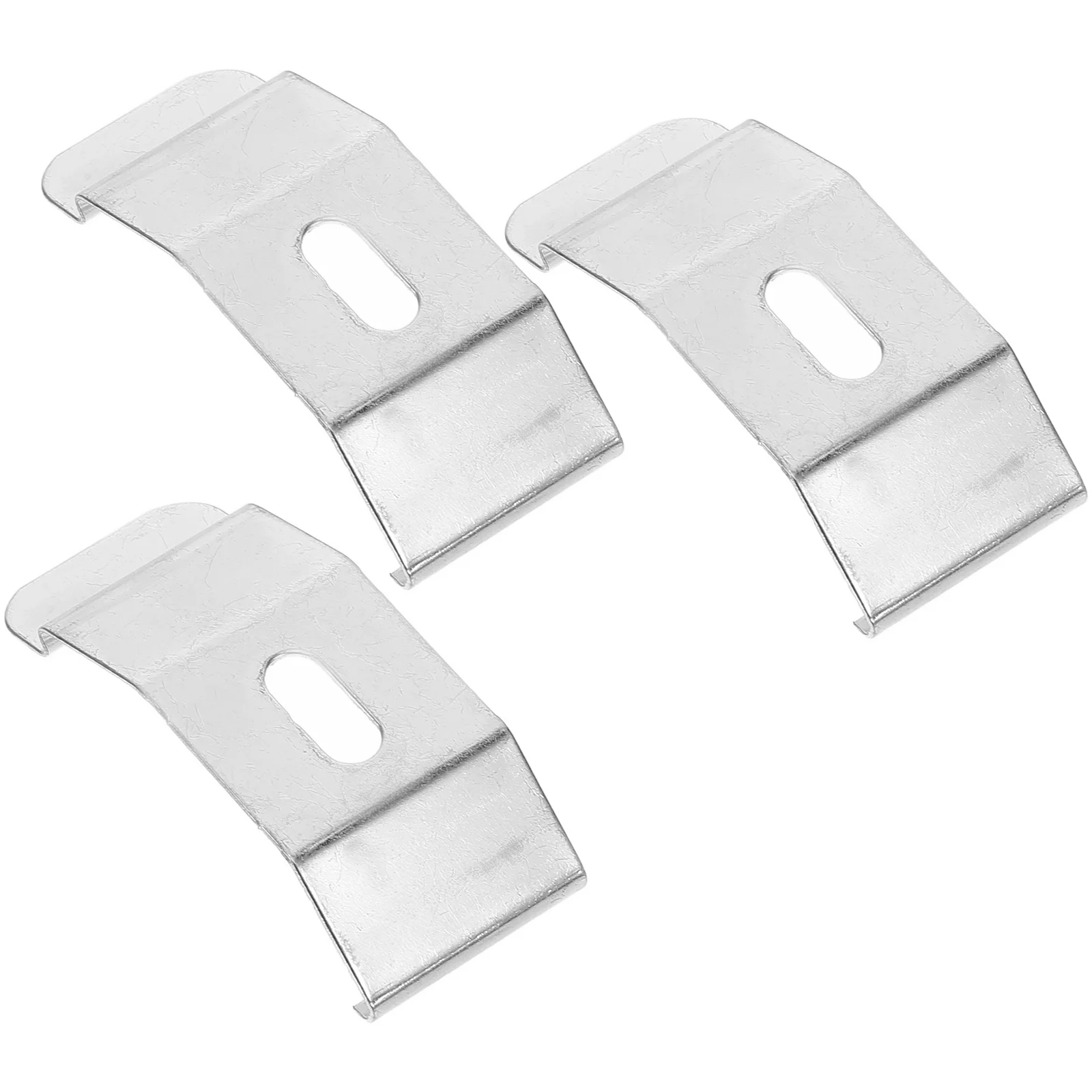 3 Pcs Window Blinds Accessories Louver Brackets Fixation Curtain Tools Installation Code Silver