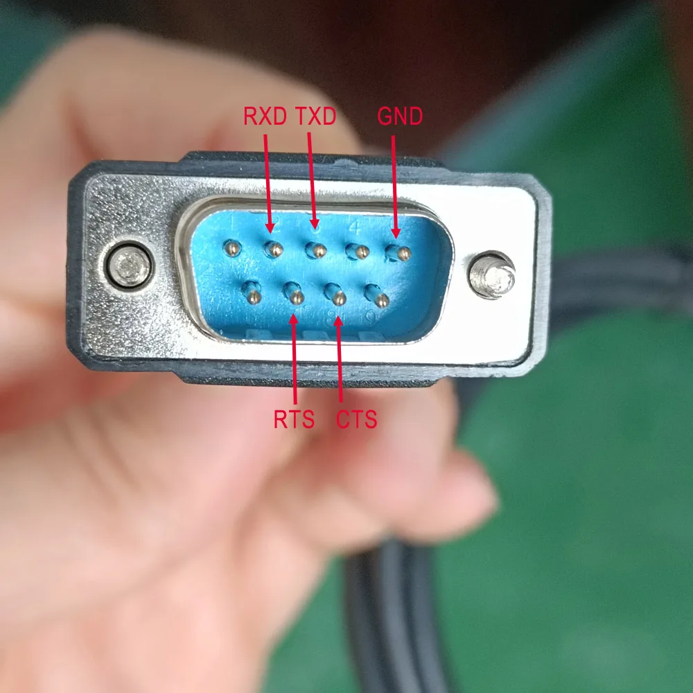 CP210x usb rs232 9pin Dsub RS232 Male for PLC Controller Printer POS to Laptop Computer Data Transfering Cable