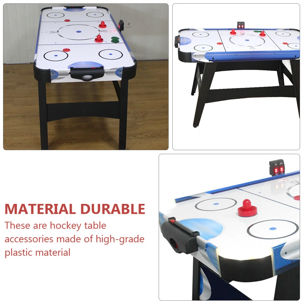 

4Pcs Ice Hockey Table Supplies Air Hockey Accessories Portable Score Keepers for Friends and Score Counters