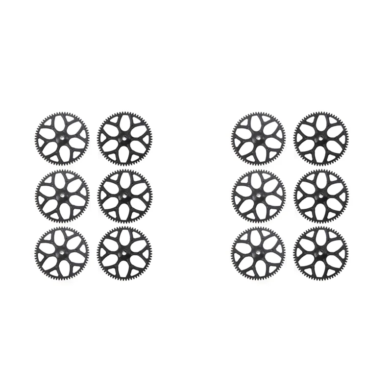 MACH-12Pcs Main Gear For Wltoys V911S V977 V988 V930 V966 XK K110 RC Helicopter Airplane Drone Spare Parts Accessories