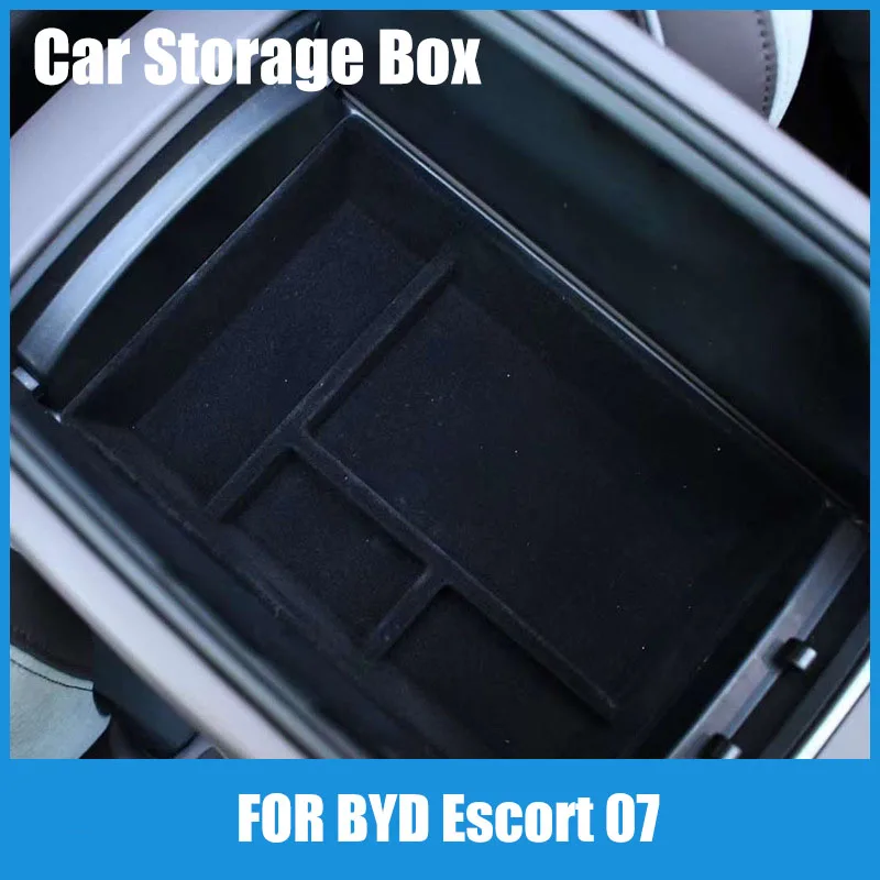 Suitable for BYD Escort 07 central control armrest box storage box central control storage storage box car interior supplies