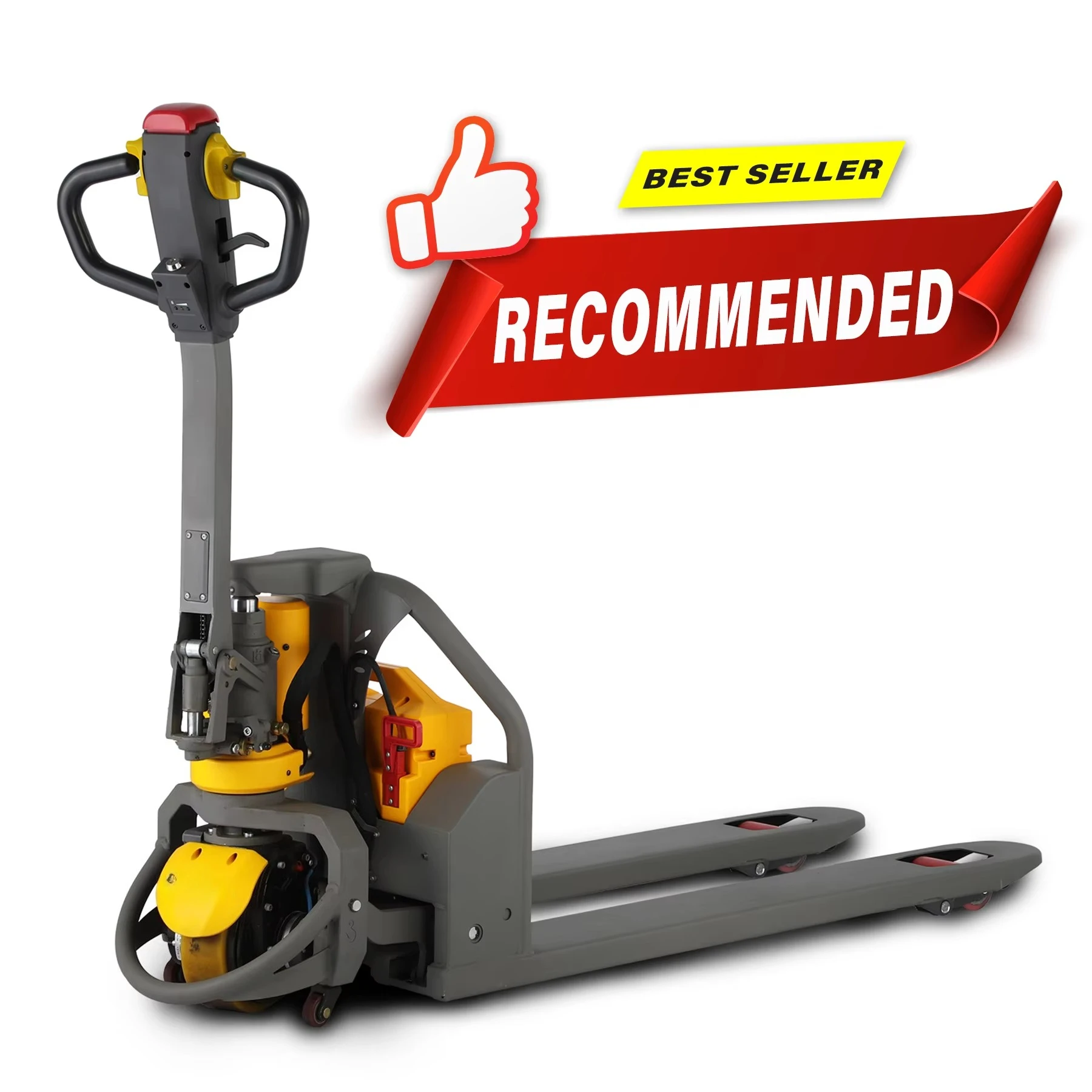 رافعة شوكية كهربائية كهربائية بالكامل بطارية ليثيوم هيدروليكية شاحنة البليت رافعة شوكية كهربائية