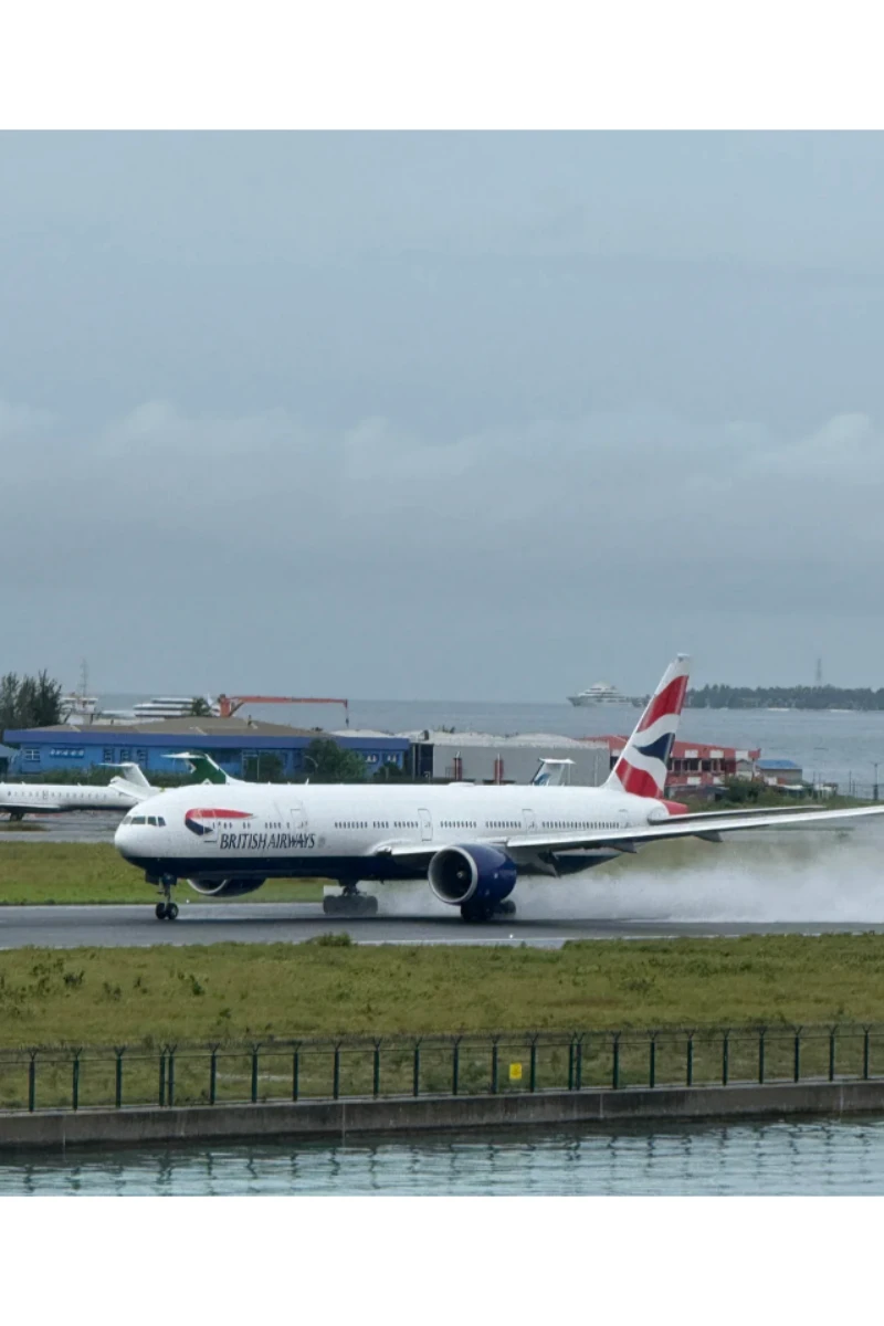 

47 см масштаб 1/157 Западная Европа Великобритания B777 самолет BRITISH Airways Airlines модель W легкий самолет коллекция игрушек дисплей подарки