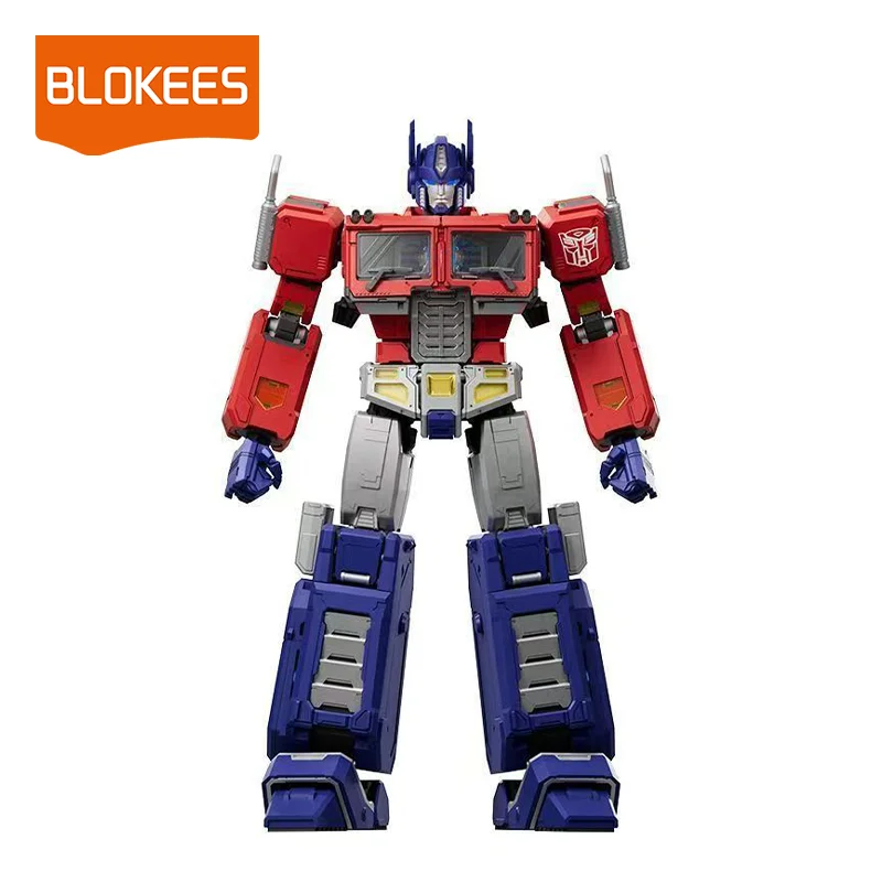 Blokees Transformers Action Edition Optimus Prime Version 2.0 Zusammengebautes Modellbausatz, ca. 20 cm hoch