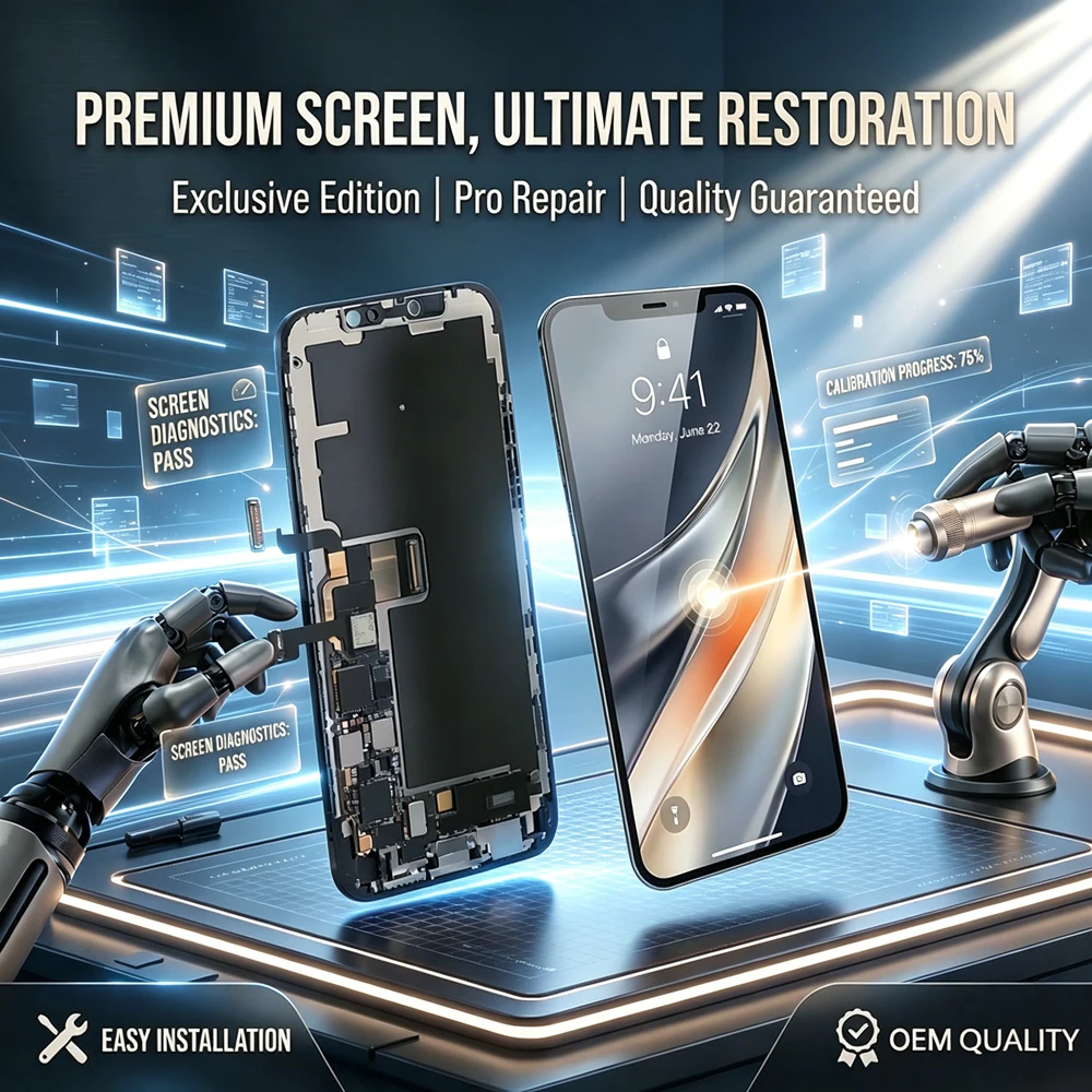 JCORX OLED FHD LCD Screen For iPhone 13 Pro MAX 14 Plus 12 Mini 11 HD Display For Apple iPhone XS MAX XR X Digitizer Replacement