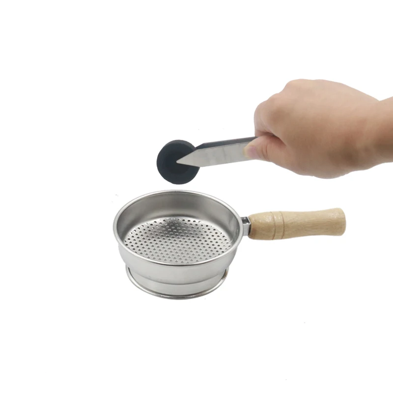 SY 1PC Multihole Stainless Steel Hookah Coal Screens Shisha Charcoal  Carbon Chicha Narguile Smoking Accessories Vattenpipa