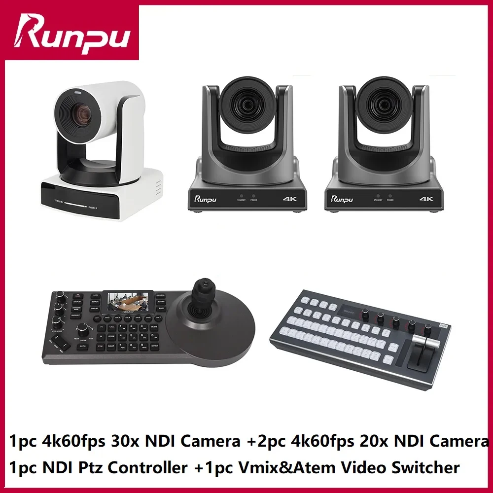 1Pc 4K60Fps 30X Ndi…