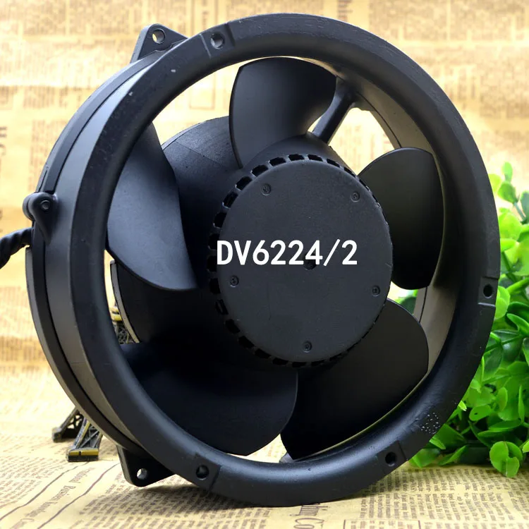 

metal Heat resistant fan 3-wire DV6224/2 Aluminum frame fan 24V 1540mA 37W 172X51MM Silent Cooling Fan