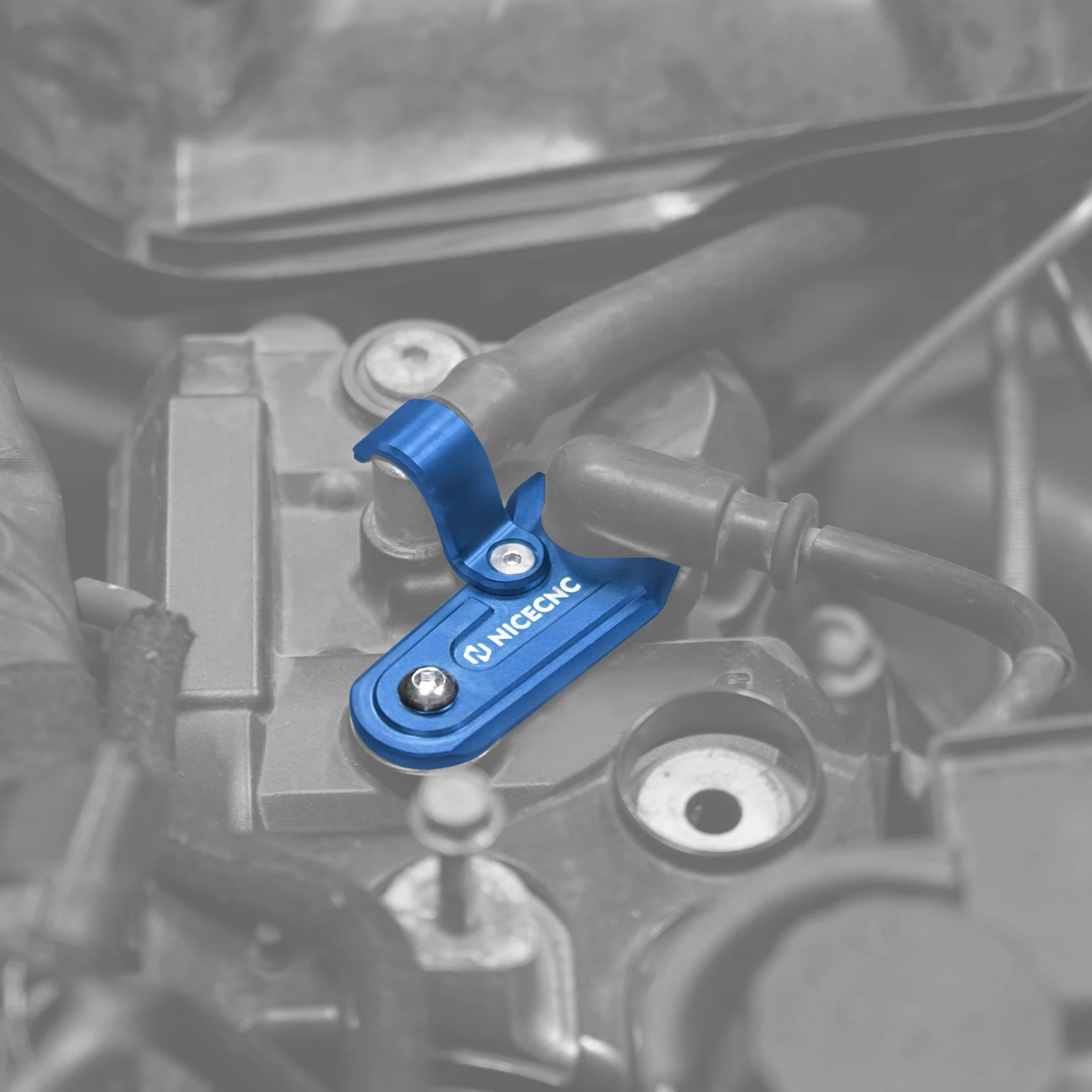 NICECNC YFZ450R Zündkerzenhalterung für Yamaha YFZ450SE YFZ450X 2009-2025 Zubehör ATV Halterung Aluminium – Detail 14