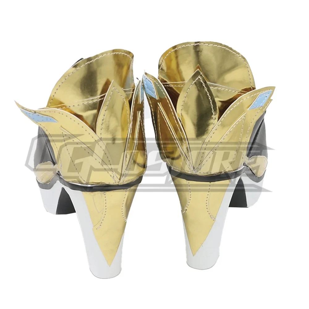 Genshin-zapatos de Cosplay Shenhe para hombre, disfraces de personajes de Anime Unisex, calzado, envío gratis, ACS-5807