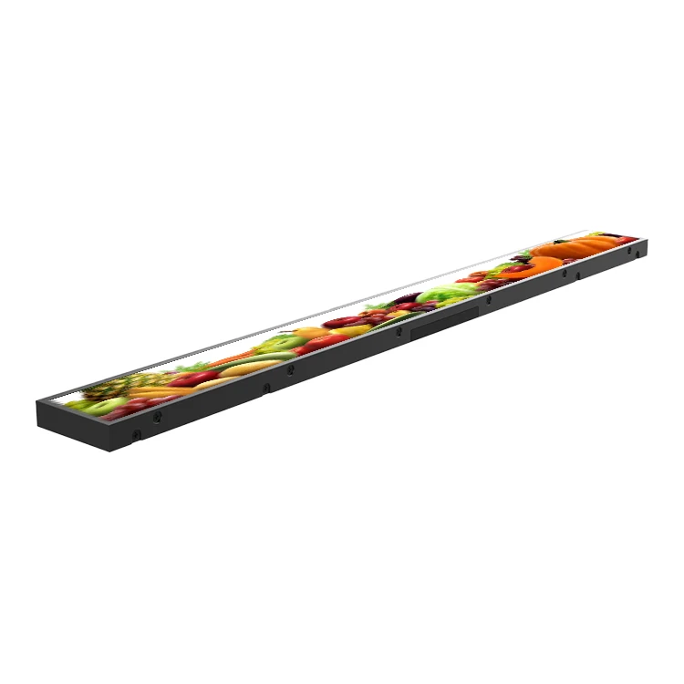 Store Shelve Holder Lcd Advertising Display LCD Digital Signage Screen Display Advertising Indoor
