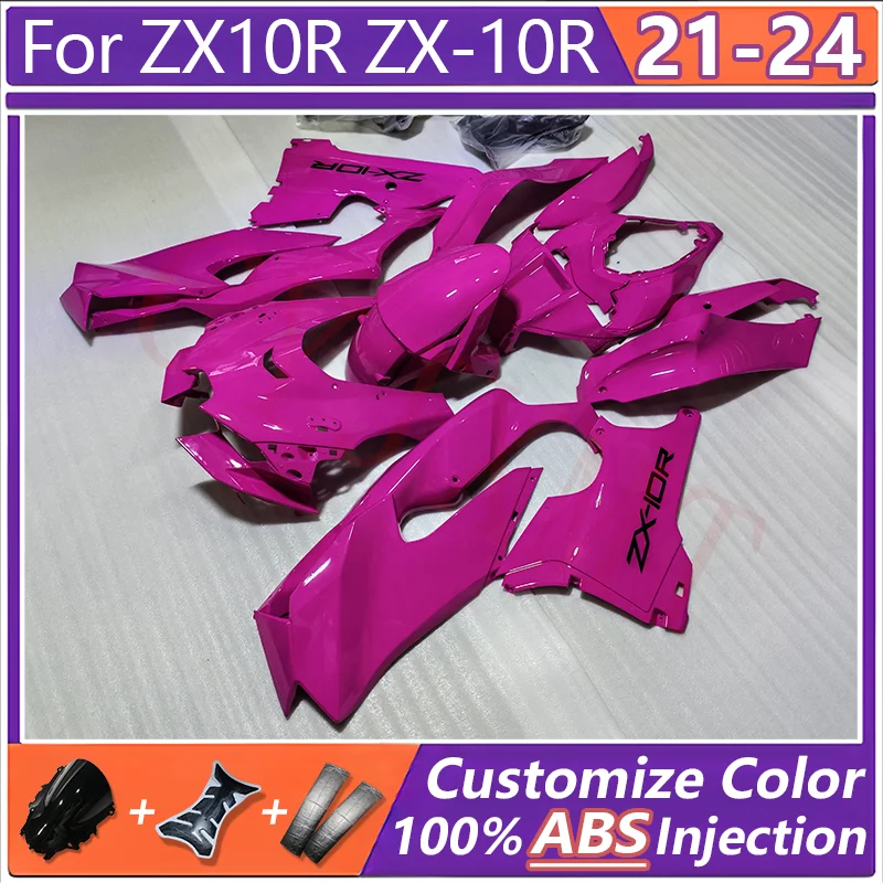 

Motorcycle Fairing for Kawasaki ZX10R ZX-10R 2021-2023 2024 ABS Injection Fairings Kit Ninja ZX 10R 21-24 Luxury Deflectors Cowl
