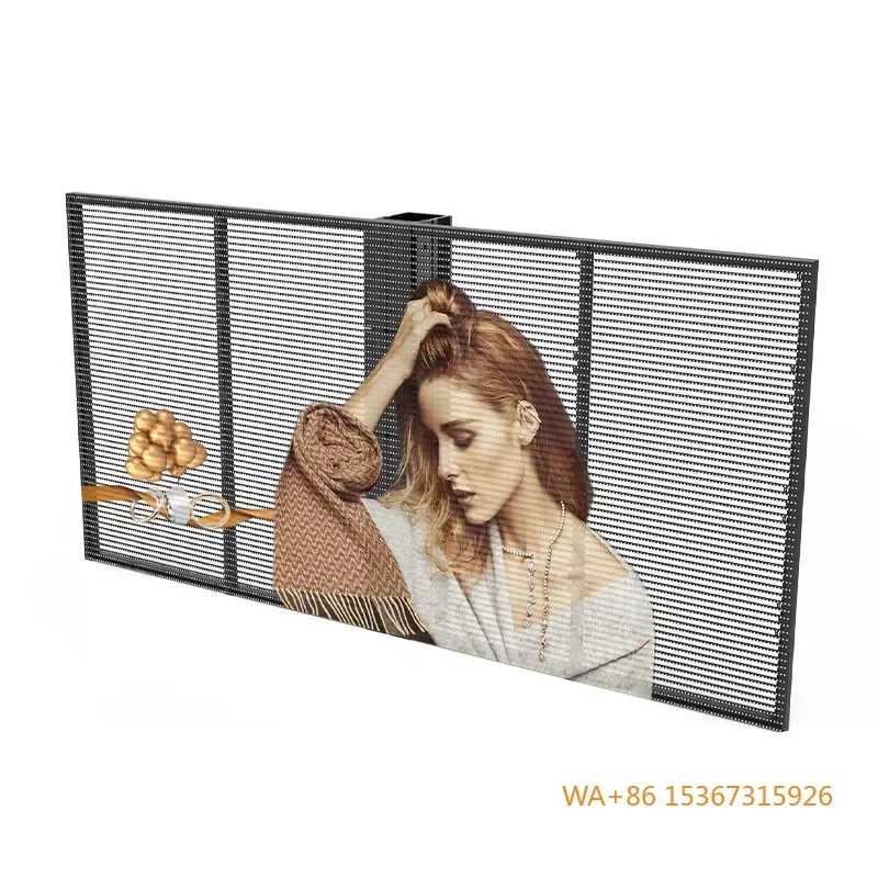 

P3.91/P7.82 Transparent LED Video Wall Indoor Rental Holographic Display