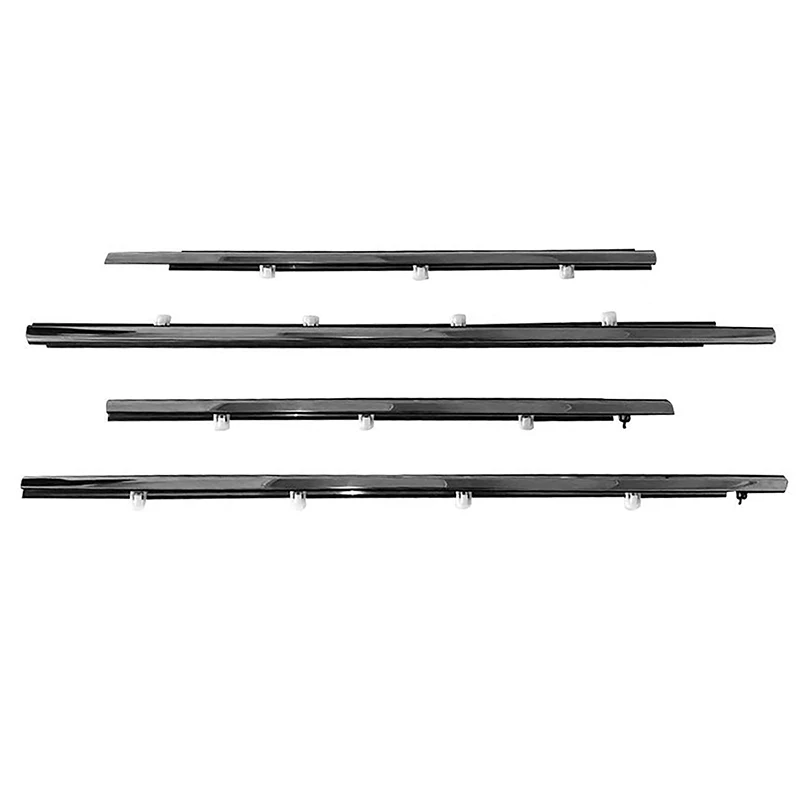 4Pcs/Set Car Window Glass Weather Strips For Honda Spirior Accord Acura TSX 2009-2014 Car Accessories Waterproof Pressure Strip