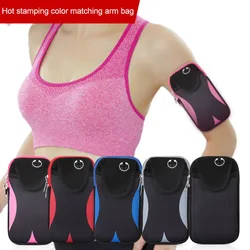 Mobile Phone Armband For Jogging iPhone 14 Pro Case iPhone15 Case For 13 iphone Hand Bag Wrist Holder Diving Material Sports bag