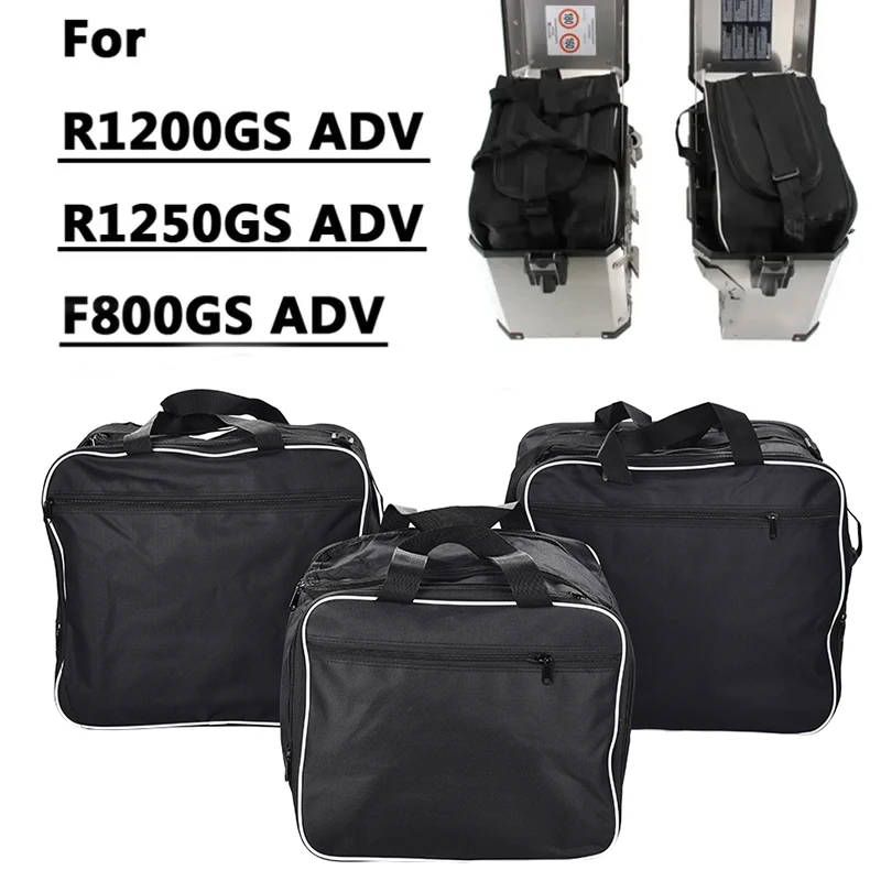 Motorcycle Luggage Bags for BMW R1200GS Adv Black Inner Bags R 1200 GS adventure WATER-COOLED 2013-2017 Accessories