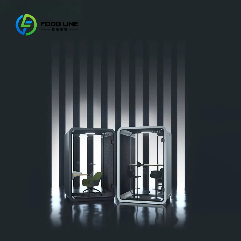 Customized Phone Office Sound Proof Booth With Study Table Pods Flexible Office Wotk Pod One Person Phone Office Sound Proof Pod