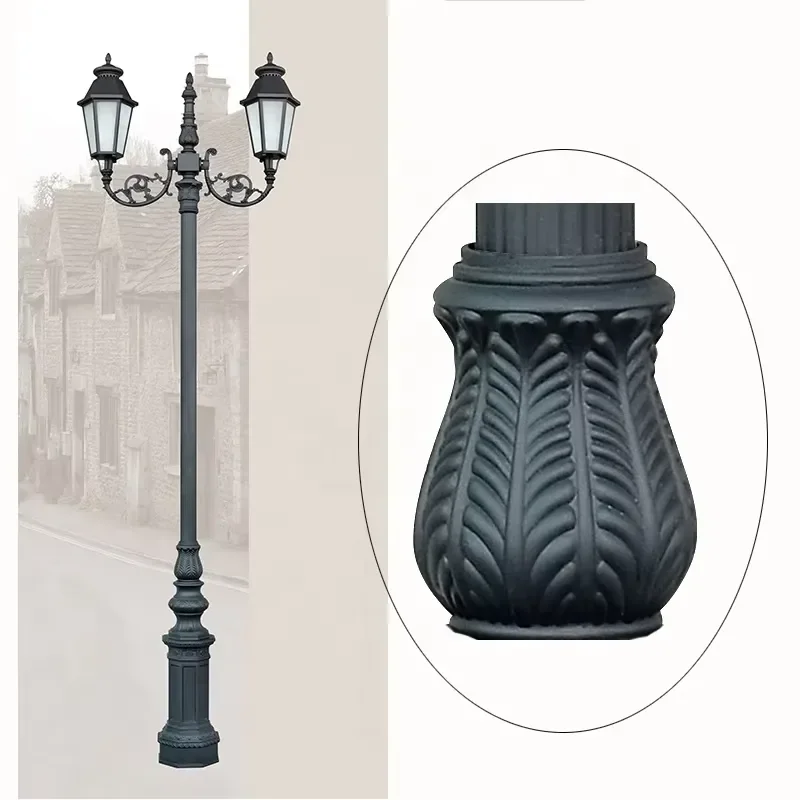 Hot Sale Vintage Aluminum Decorative Classic Street 36w Led Garden Spot Light RHS-17323