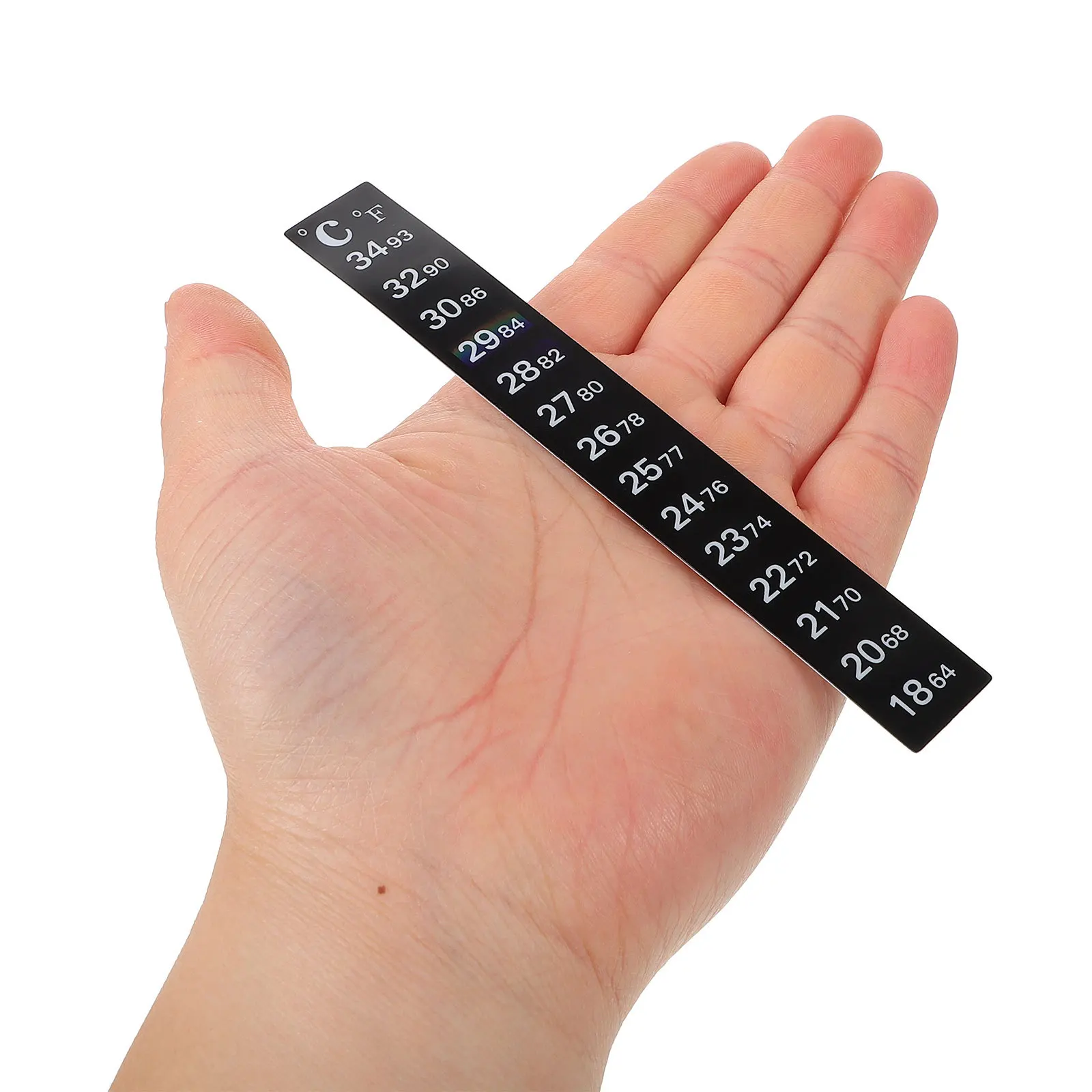 

2pcs Digital Thermometer Sticker Stick On Temperature Strip For Brewing Jar Fermentation Adhesive Thermometer Strips Monitoring