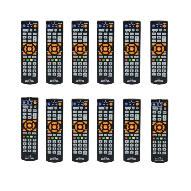 1~10PCS Universal CHUNGHOP L336 Remote Control With Learning Function Copy TV CBL DVD SAT STB DVB HIFI TV BOX VCR 3 in 1