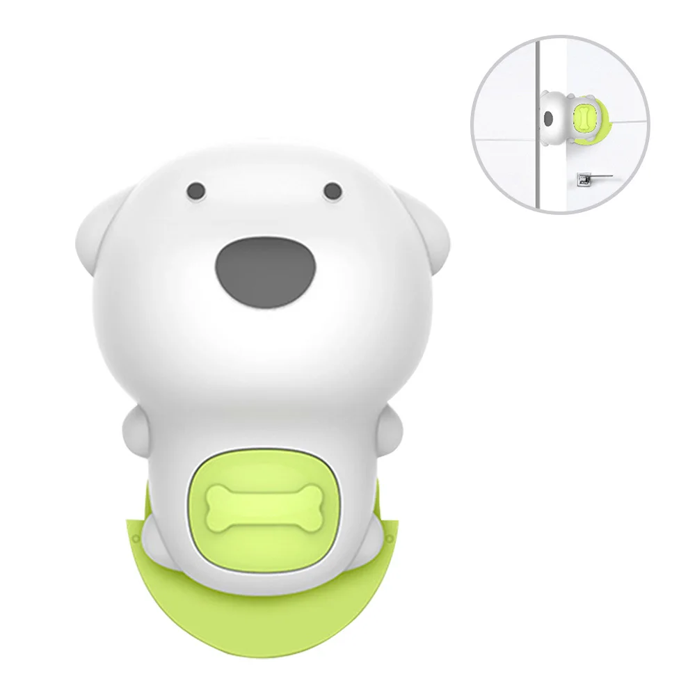 Protetor de dedo em forma de cachorro, rolha de porta rotativa, pitada, cartão anti-aperto, evita bater, brisa, rascunhos flexíveis