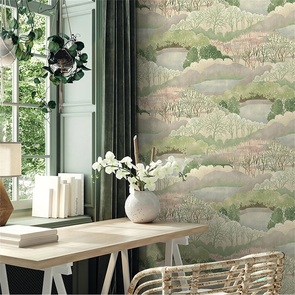 Custom Forest Jungle Plant Landscape Series Wallpaper Bedroom Bedhead Guest Dining Room Background Wall Wallpaper for Wall cloth