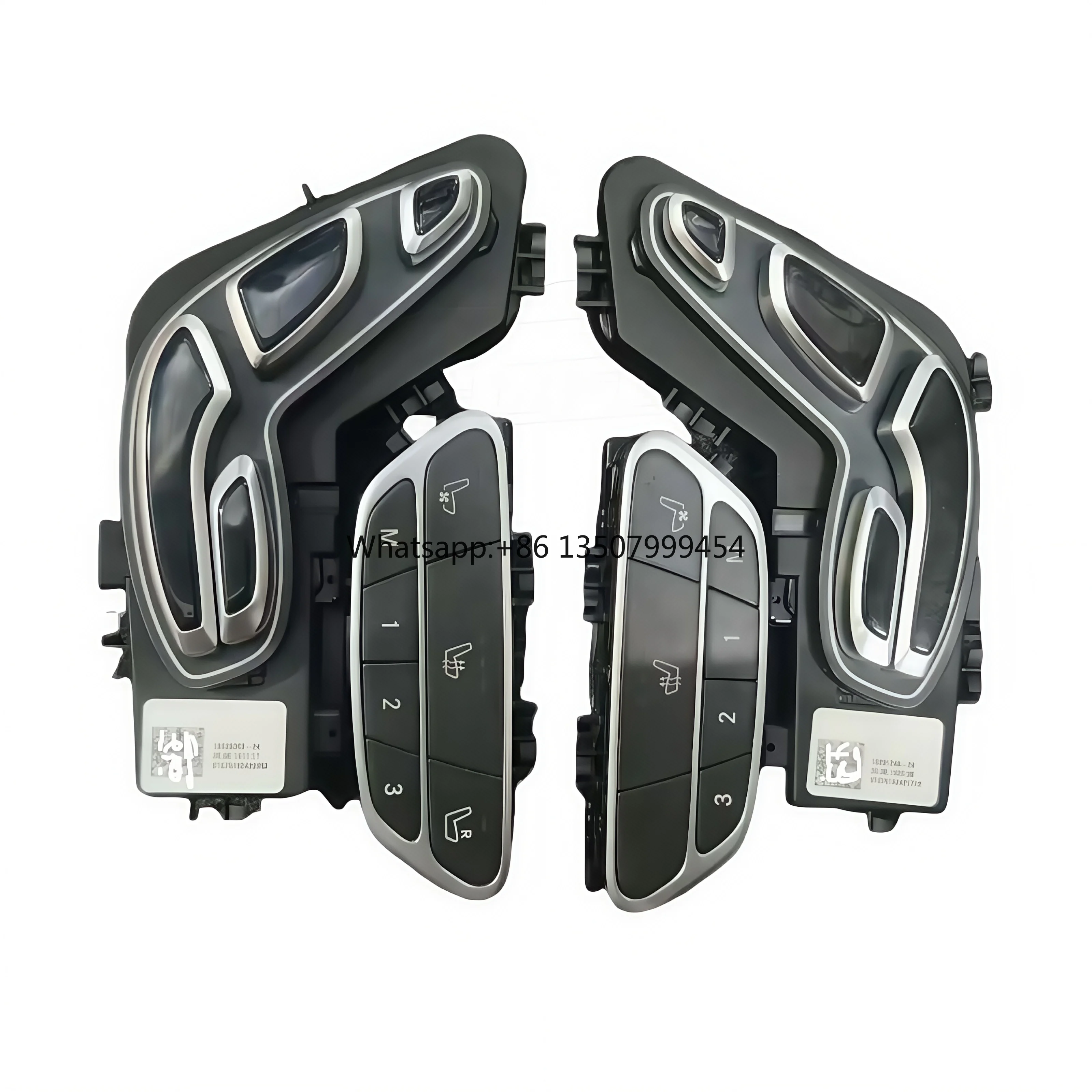 

Black Left Right Car Interior Seat Pillow Button Switch for S Class W222 2229058100-L 2229058200-R 2014-2020